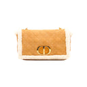 DIOR – Dior Caro – Daim camel et shearling écru