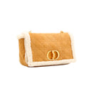 DIOR – Dior Caro – Daim camel et shearling écru