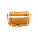 DIOR – Dior Caro – Daim camel et shearling écru