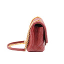 CHANEL – Timeless Classique Small – Cuir Surpiqué Bordeaux