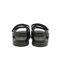 DIOR – Sandales D-Wander noires en cuir Cannage