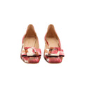 DIOR – Escarpins à talons imprimé artistique multicolore