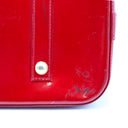 Louis Vuitton Alma GM Bag in red Monogram Vernis leather