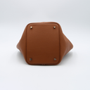 Hermès Picotin Lock 22 bag in gold Clemence taurillon leather