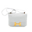 Sac Hermès Constance 24 vintage en cuir blanc