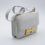 Sac Hermès Constance 24 vintage en cuir blanc