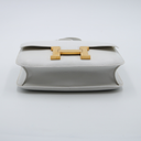 Sac Hermès Constance 24 vintage en cuir blanc