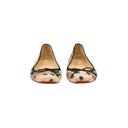 CHRISTIAN LOUBOUTIN – Ballerines plates en python naturel