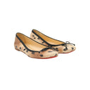 CHRISTIAN LOUBOUTIN – Ballerines plates en python naturel