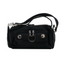 Sac Dior Flight PM en cuir et satin noir