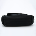 Dior Flight PM Bag in black leather and satin