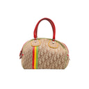 DIOR – Sac Bowling Vintage Monogram Rasta Multicolore