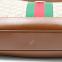 Gucci Jackie 1961 bag in GG Supreme canvas and brown leather