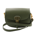 Dior Bobby Medium Bag in khaki green smooth calfskin