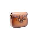 GUCCI – Sac Lady Horsebit 1955 en cuir brun patiné