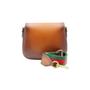 GUCCI – Sac Lady Horsebit 1955 en cuir brun patiné