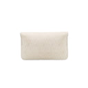DIOR – Pochette vintage monogram ivoire à chaîne dorée