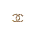 CHANEL – Broche CC perles et cristaux