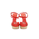 DIOR – Sandales Compensées Vernies