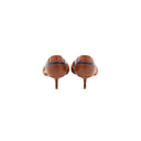 DIOR – Escarpins bicolores en cuir bleu et camel