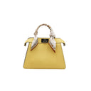FENDI - sac Peekaboo jaune pastel