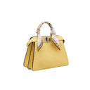 FENDI - sac Peekaboo jaune pastel