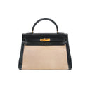 HERMÈS – Kelly 32 Toile & Cuir (1973)