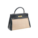 HERMÈS – Kelly 32 Toile & Cuir (1973)