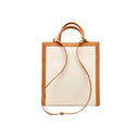 CELINE – Cabas Vertical en toile & cuir