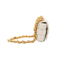 BOTTEGA VENETA – Sac Cassette blanc en cuir intrecciato