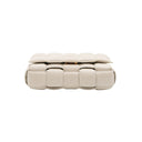 BOTTEGA VENETA – Sac Cassette blanc en cuir intrecciato