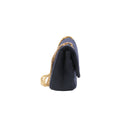 CHANEL – Sac 2.55 en jersey matelassé bleu marine