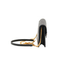 SAINT LAURENT – Pochette Cassandre en cuir grainé noir