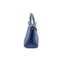 DIOR – Diorissimo en cuir bleu
