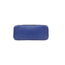 DIOR – Diorissimo en cuir de python bleu et noir