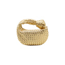 BOTTEGA VENETA - Mini Jodie Dorée en Cuir Intrecciato