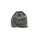 CHANEL - Gabrielle Sac à Dos en Cuir Noir
