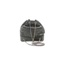 CHANEL - Gabrielle Sac à Dos en Cuir Noir