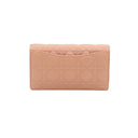 CHRISTIAN DIOR Pochette Caro Rose Poudré