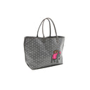 GOYARD – Anjou elephant en toile Goyardine gris