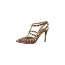 VALENTINO – Escarpins Rockstud Camouflage en cuir et strass