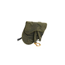 DIOR – Sac Saddle ceinture en toile kaki
