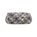 CHANEL – Sac à rabat matelassé en tweed