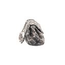 CHANEL – Sac à rabat matelassé en tweed