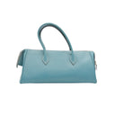HERMÈS – Sac Paris-Bombay bleu en cuir epsom