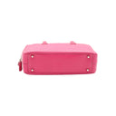 PRADA – Sac à main en cuir Saffiano rose