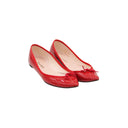 REPETTO – Ballerines en cuir verni rouge