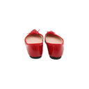 REPETTO – Ballerines en cuir verni rouge