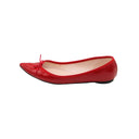 REPETTO – Ballerines en cuir verni rouge
