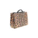 DOLCE & GABBANA – Sac cabas imprimé léopard en cuir grainé